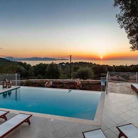 Fiscardo Luxury Stone Villa Alex ,With Sunset View! Fiskardo Exteriör bild